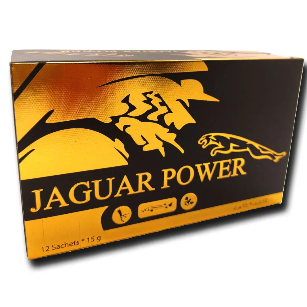 JAGUAR POWER EXTREME HONEY Miele turco 12 bustine da 15g (una scatola)