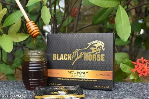 BLACK HORSE VITAL HONEY 24 bustine da 10 gr (1 scatola)