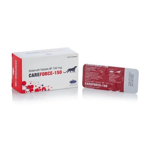 CAREFORCE-150 mg (Sildenafil) 1 blister 10 compresse scad. 12/2026