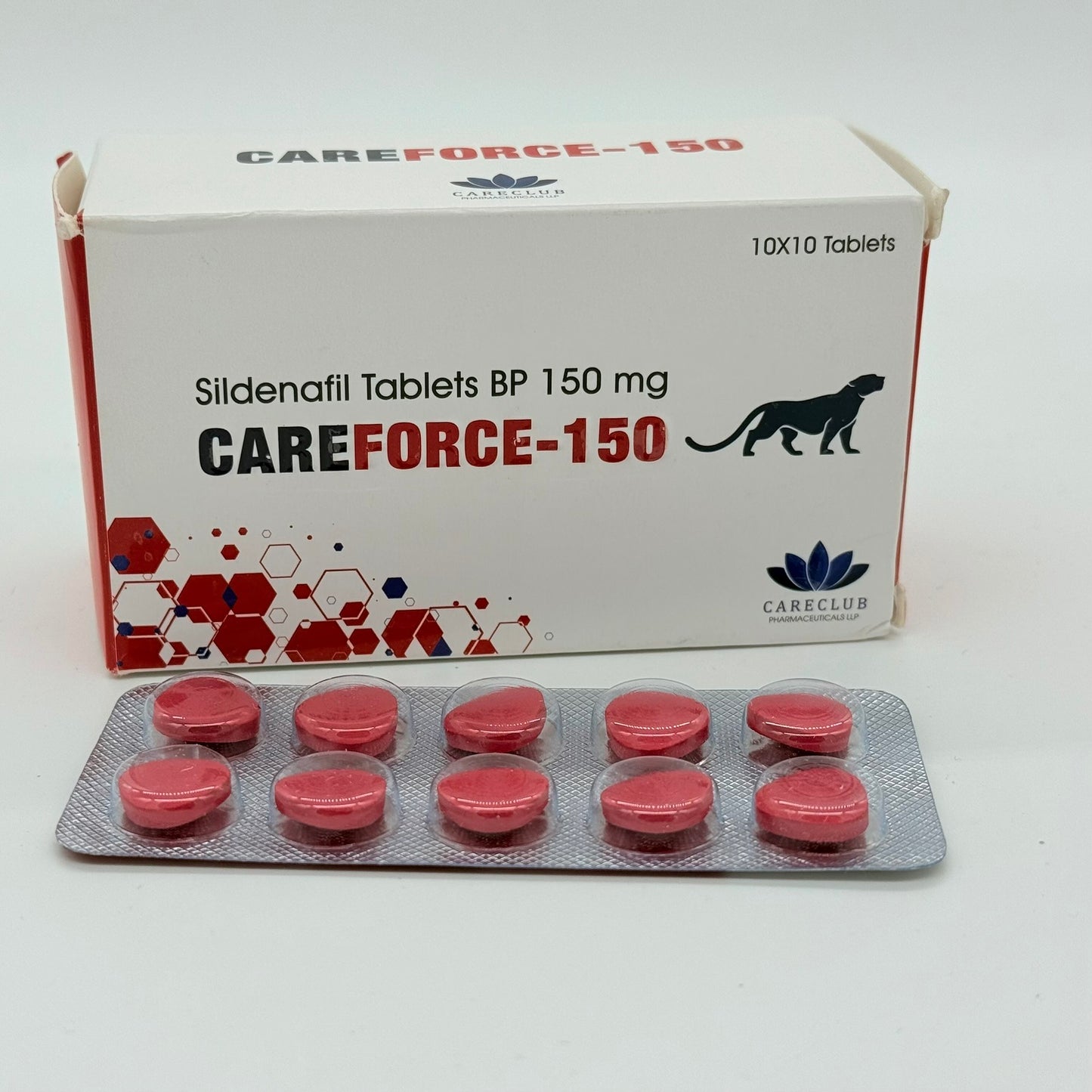 CAREFORCE-150 mg (Sildenafil) 1 blister 10 compresse scad. 12/2026
