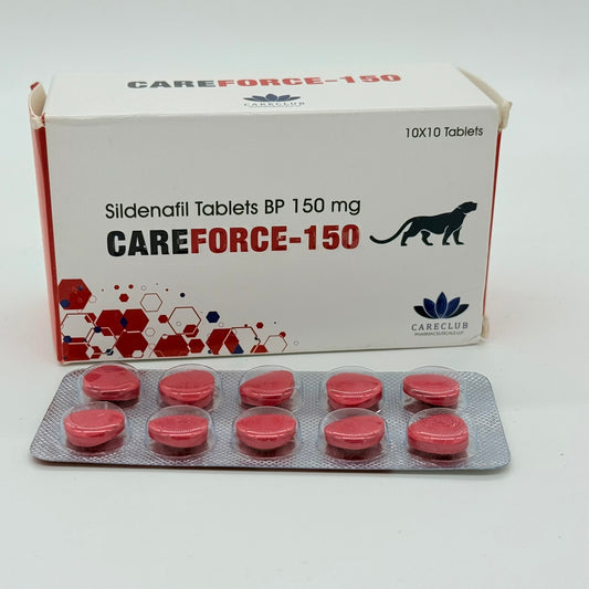 CAREFORCE-150 mg (Sildenafil) 1 blister 10 compresse scad. 12/2026