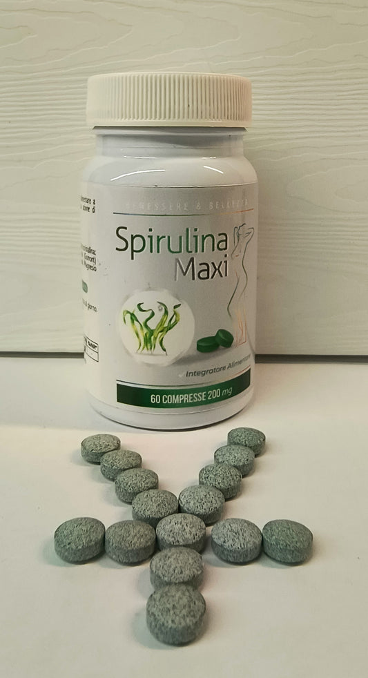 Spirulina Maxi 200mg 60 compresse