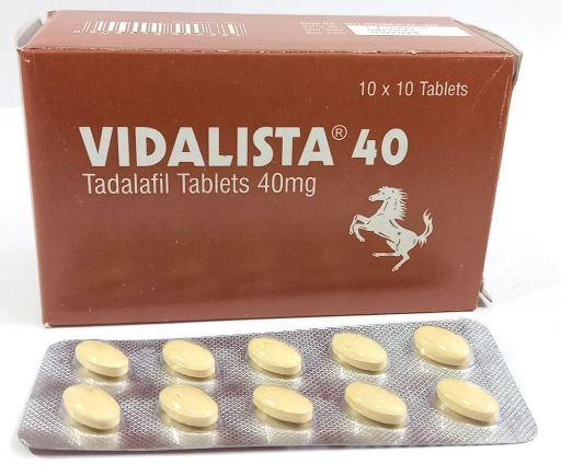 Vidalista 40mg (con Tadalafil equivalente del Cialis) 1 Blister da 10 Pillole