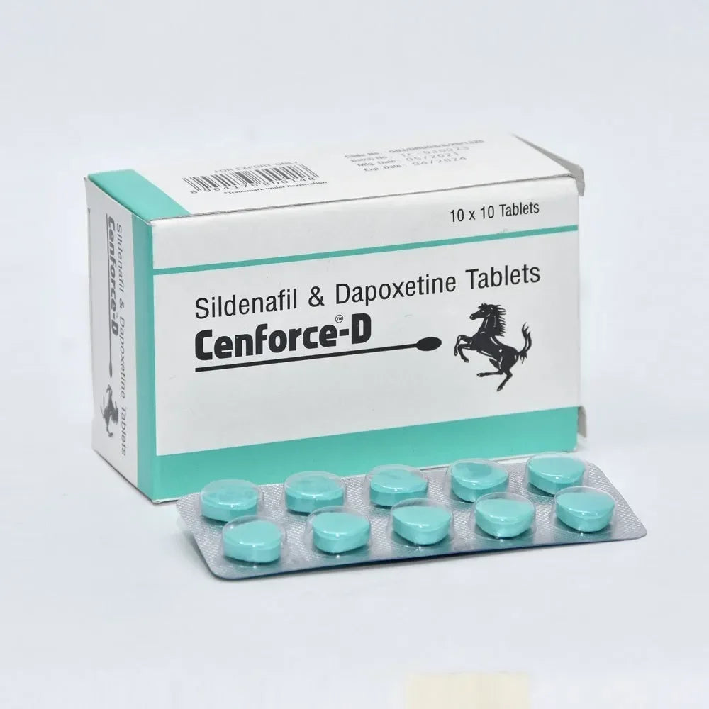 CENFORCE-D 160mg RITARDANTE (100mg di Sildenafil + 60mg di Dapoxetine) 1 Blister 10 Pillole