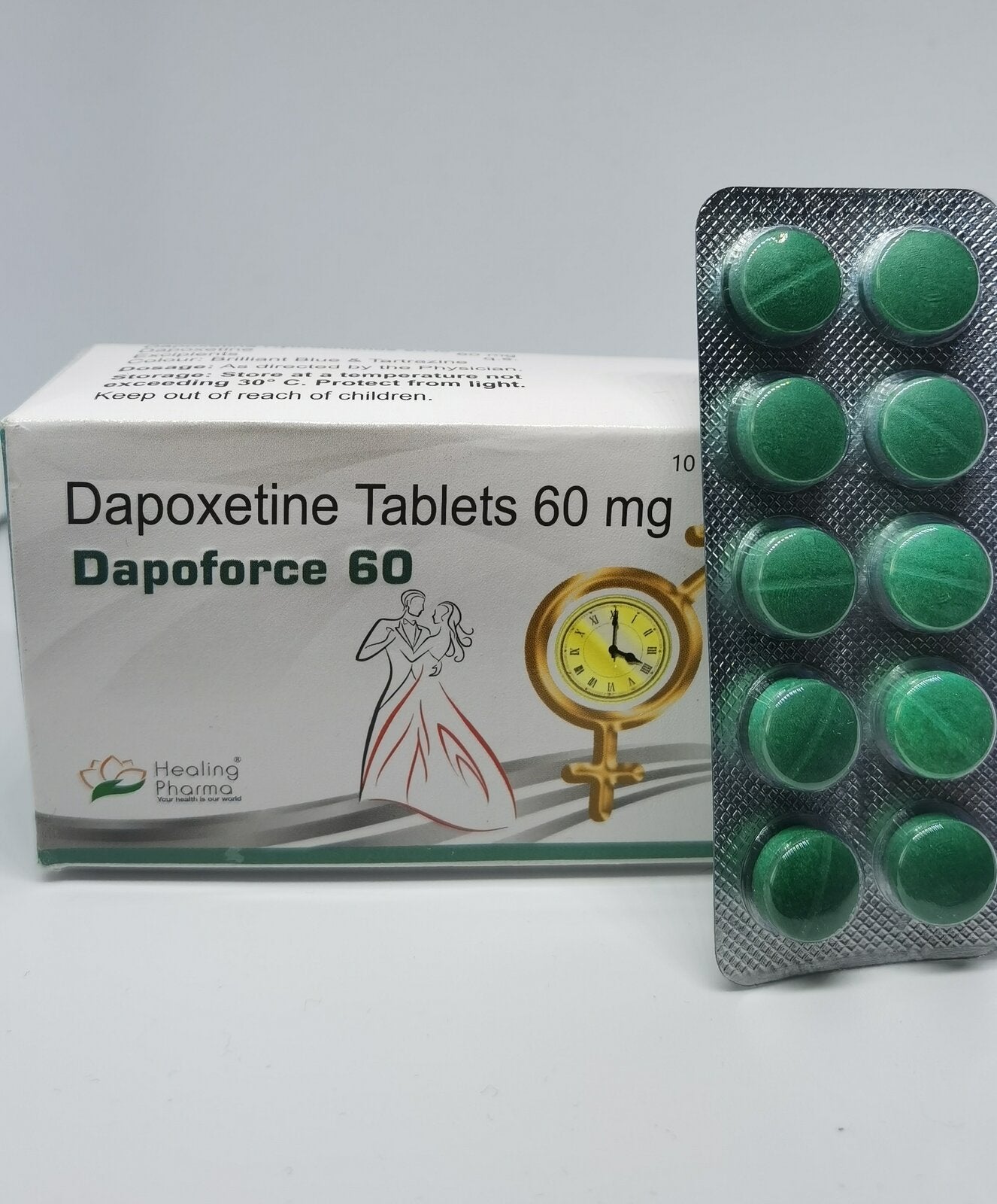 DAPOFORCE 60mg | (Dapoxetine ritardante eiaculazione) | 1 blister 10 pillole