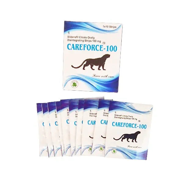 CAREFORCE 100MG Orosolubile (Sildenafil equivalente Viagra) 1 confezione 10 pellicole