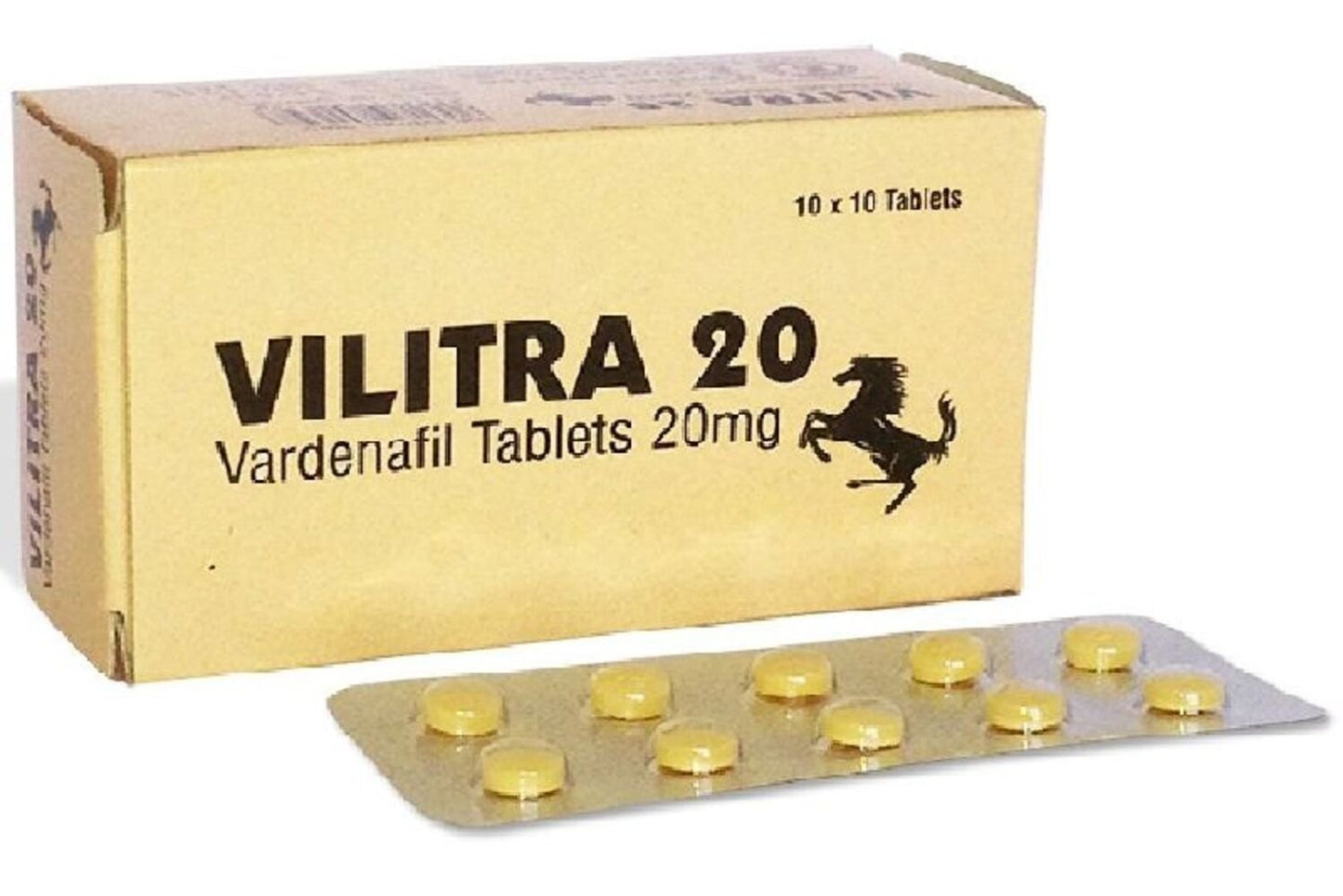 VILITRA 20mg (Vardenafil equivalente del Levitra) | 1 blister da 10 pillole