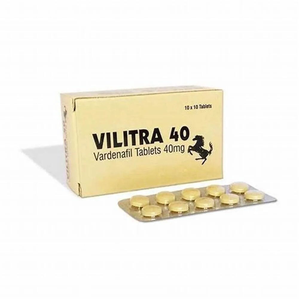 VILITRA 40mg (Vardenafil equivalente del Levitra) 1 Blister da 10 Pillole